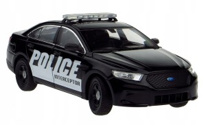 Welly model FORD Interceptor POLICE 1:24
