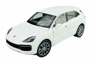 WELLY model PORSCHE CAYENNE TURBO białe 1:24