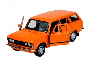 WELLY model FIAT 125P KOMBI POMARAŃCZOWY 1:34 LEGENDY PRL