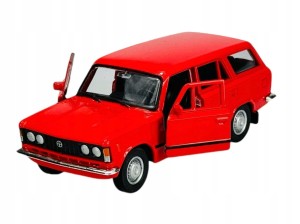 WELLY model FIAT 125P KOMBI CZERWONY 1:34 LEGENDY PRL