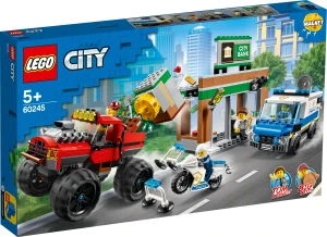 KLOCKI LEGO CITY 60245 NAPAD Z MONSTER TRUCKIEM