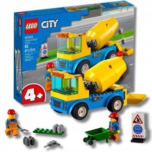LEGO City 60325 Ciężarówka z betoniarką