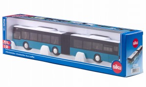 Siku 3736 Autobus przegubowy MAN z arkuszami naklejek 1:50 NIEBIESKI