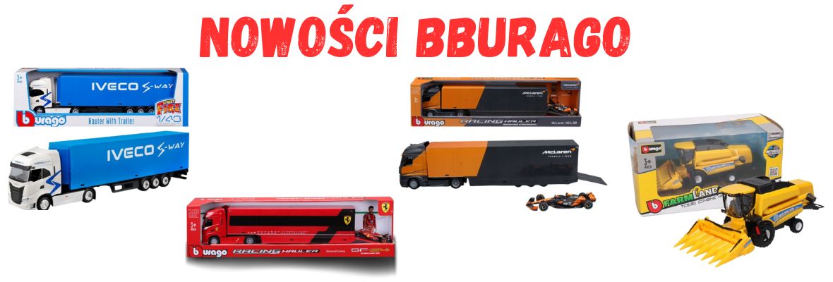 Bburago nowości 02.2026